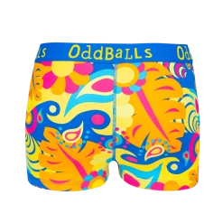 OddBalls Hippy Jungle - Teen Girls Boxers Teen Girls Boxer Shorts