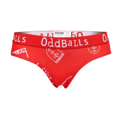 OddBalls Hull KR - Red - Ladies Briefs
