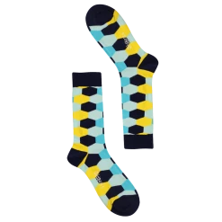OddBalls Hex Navy - Socks