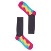 OddBalls Hidden Wacky Waves - Socks