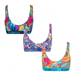 OddBalls Holiday Bundle - Ladies Bralette 3 Pack Bundle Summer Shop