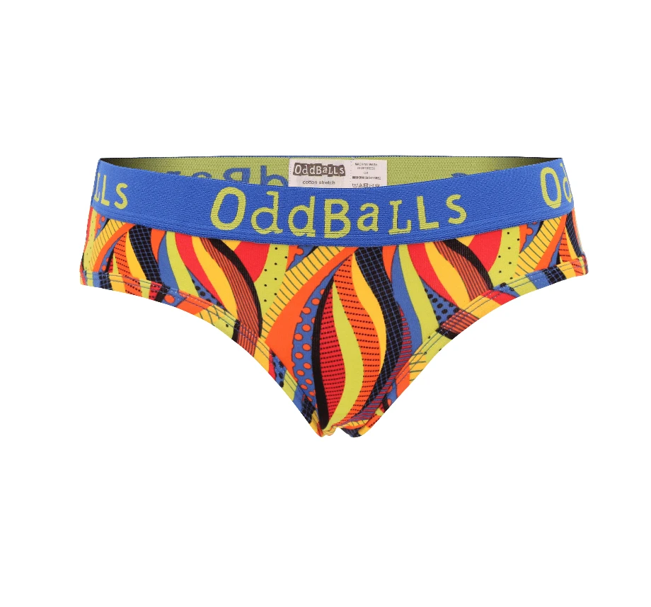 OddBalls Jester - Fun & Comfortable Teen Girls Briefs | Soft Cotton Underwear 3 OddBalls Jester - Teen Girls Briefs