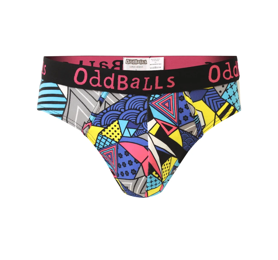 OddBalls Jigsaw Teen Boys Briefs - Fun & Comfortable Underwear for Teens 3 OddBalls Jigsaw - Teen Boys Briefs