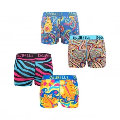 OddBalls The Original Bundle - Ladies Boxers 4 Pack Bundle