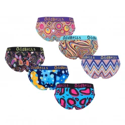 OddBalls Decorative Bundle - Ladies Briefs 6 Pack Bundle