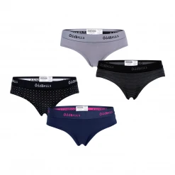 OddBalls Summer Sale | Leisure Bundle - Ladies Briefs 4 Pack Bundle