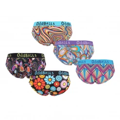OddBalls Summer Sale | Sandcastle Bundle - Ladies Briefs 5 Pack Bundle