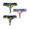 OddBalls Flowery Bundle - Ladies Thong 3 Pack Bundle