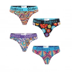 OddBalls Thongs Summer Sale | Sun-Kissed Bundle - Ladies Thong 4 Pack Bundle