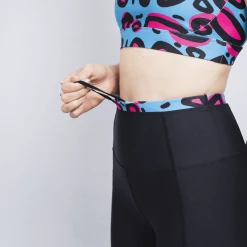 OddBalls Lazy Leopard Leggings & Sports Bra Set - Women's Sportswear Bundle 15 OddBalls Lazy Leopard - Leggings + Sports Bra Bundle