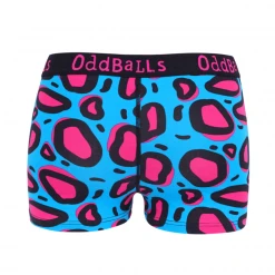 OddBalls Lazy Leopard - Ladies Boxers