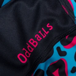 OddBalls Lazy Leopard - Adventurous - Mens Training T-Shirt