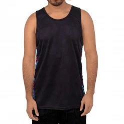 OddBalls Lazy Leopard - Tech Fit - Running Vest Sportswear