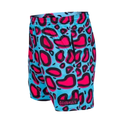 OddBalls Lazy Leopard - Adventurous - Mens Sport Shorts