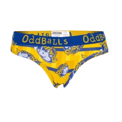 OddBalls Leeds Rhinos - Amber - Ladies Briefs