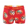 OddBalls British & Irish Lions - Red - Teen Girls Boxers Teen Girls Boxer Shorts