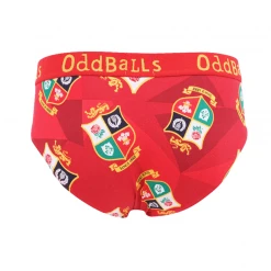 OddBalls British & Irish Lions - Red - Mens Briefs