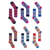 OddBalls Lines Bundle - 6 Pack Sock Bundle Socks