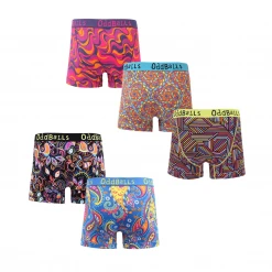 OddBalls Summer Sale | Straw Hat Bundle - Mens Boxer Shorts 5 Pack Bundle