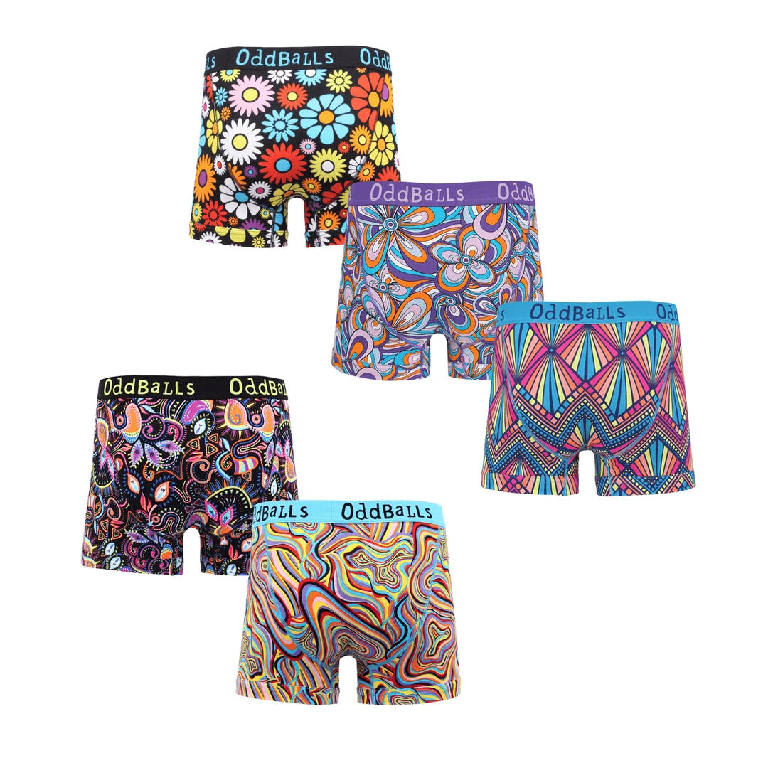 OddBalls Summer Sale | Sea Bundle - Men's Boxer Shorts 5 Pack | Comfortable & Fun Underwear 4 OddBalls Summer Sale | Sea Bundle - Mens Boxer Shorts 5 Pack Bundle