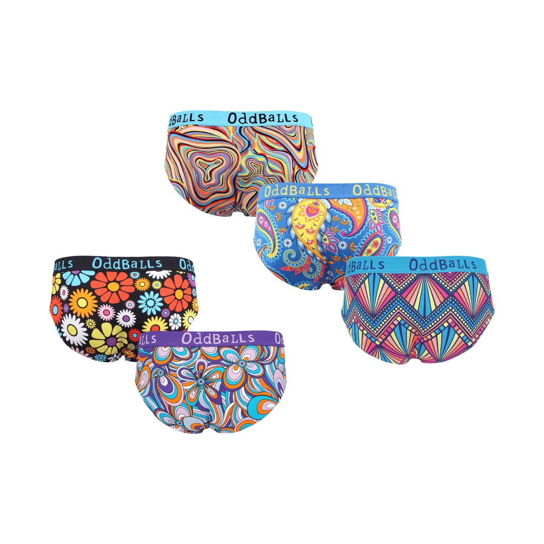 OddBalls Summer Sale | Men's 5-Pack Briefs Bundle - Fun & Comfortable Underwear 4 OddBalls Summer Sale | Hot Bundle - Mens Briefs 5 Pack Bundle
