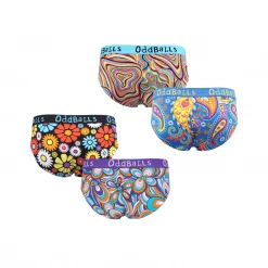 OddBalls Summer Sale | Sunshine Bundle - Mens Briefs 4 Pack Bundle