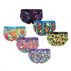 OddBalls The Fresh Bundle - Mens Briefs 6 Pack Bundle