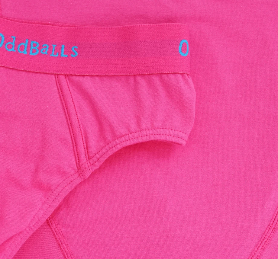 OddBalls Magenta & Cyan Teen Boys Briefs - Fun & Comfortable Underwear 5 OddBalls Magenta & Cyan - Teen Boys Briefs