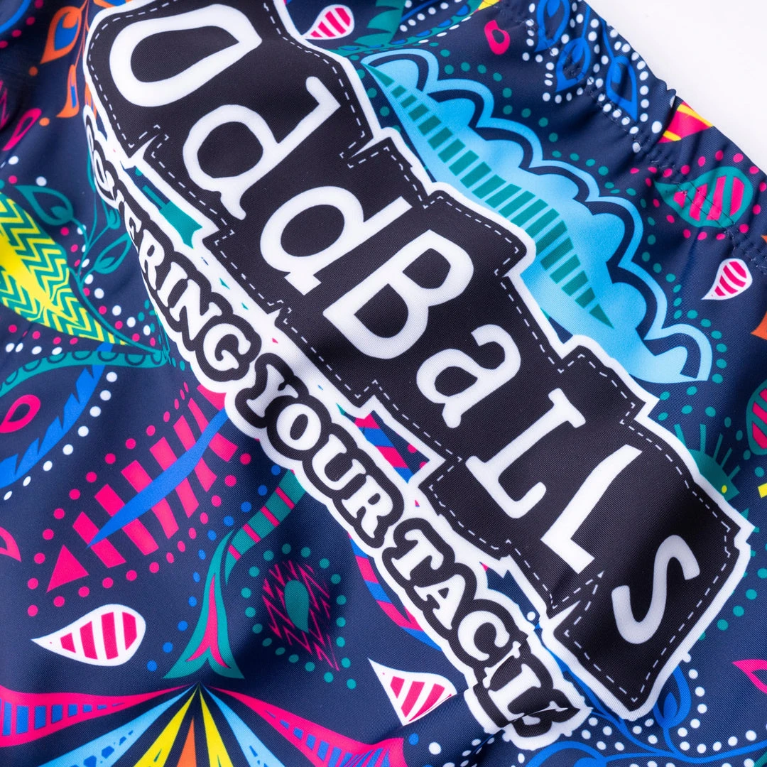 OddBalls Sportswear Magic Garden Swimmers - Vibrant Summer Swimwear for Men 6 OddBalls Sportswear Magic Garden - Swimmers