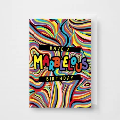 OddBalls Marble - Ladies Briefs + Card Bundle Underwear & Birthday Cards