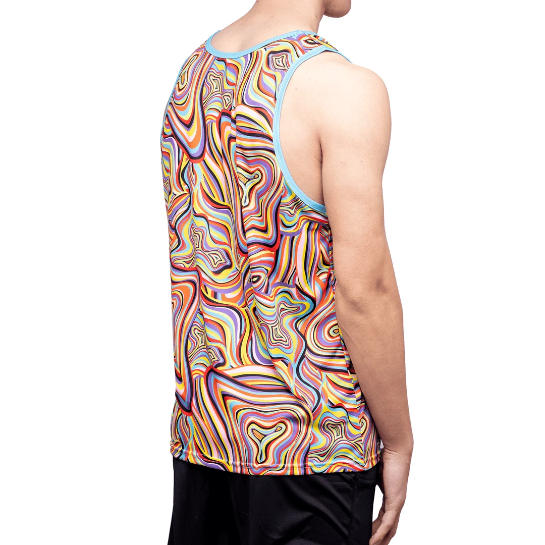 OddBalls Marble Adventurous Running Vest - Lightweight Reflective Sportswear for Men & Women 4 OddBalls Marble - Adventurous - Running Vest Sportswear