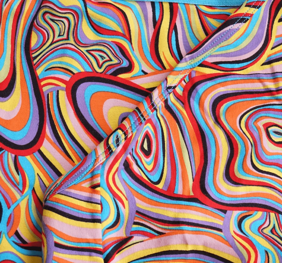 OddBalls Marble Print Teen Girls Briefs - Soft Cotton Underwear for Teens 6 OddBalls Marble - Teen Girls Briefs