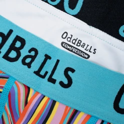 OddBalls Sportswear Marble - Compression Shorts