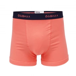 OddBalls Navy & Coral - Teen Boys Boxer Shorts