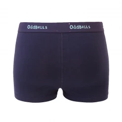 OddBalls Teen Girls Boxer Shorts Navy & Mint - Teen Girls Boxers
