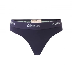 OddBalls Navy & Mint - Ladies Thong