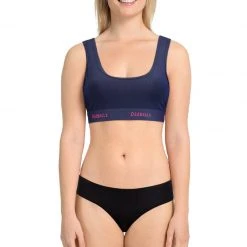 OddBalls Bralettes Navy And Magenta - Ladies Bralette