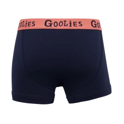 OddBalls Coral & Navy - Kids Boxer Shorts - Goolies