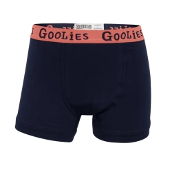 OddBalls Coral & Navy - Kids Boxer Shorts - Goolies