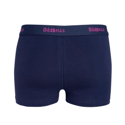 OddBalls Navy & Magenta - Ladies Boxers