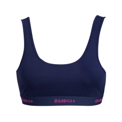 OddBalls Bralettes Navy And Magenta - Ladies Bralette