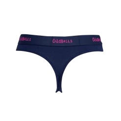 OddBalls Thongs Navy & Magenta - Ladies Thong