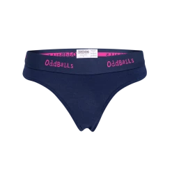 OddBalls Teen Girls Thongs Navy & Magenta - Teen Girls Thong