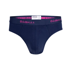 OddBalls Navy & Magenta - Teen Boys Briefs