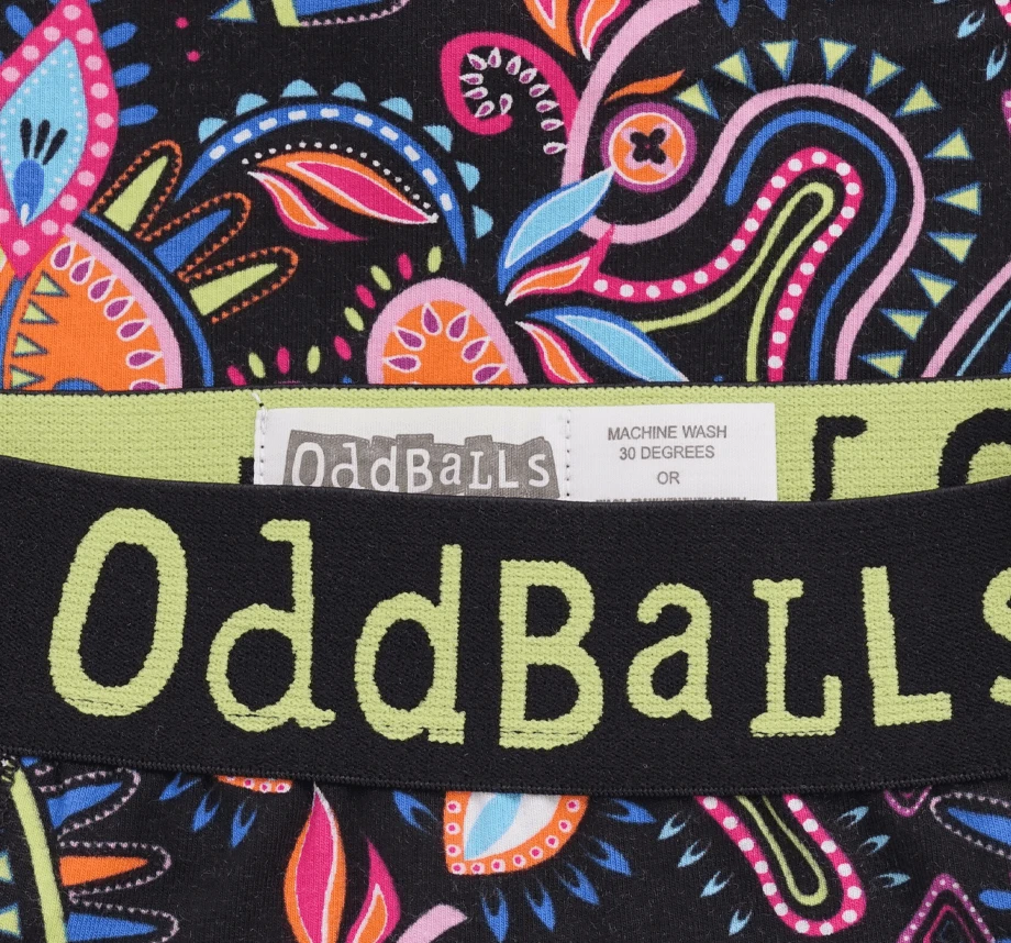 OddBalls Neon Rave Ladies Boxers - Vibrant & Comfortable Women's Underwear 5 OddBalls Neon Rave - Ladies Boxers