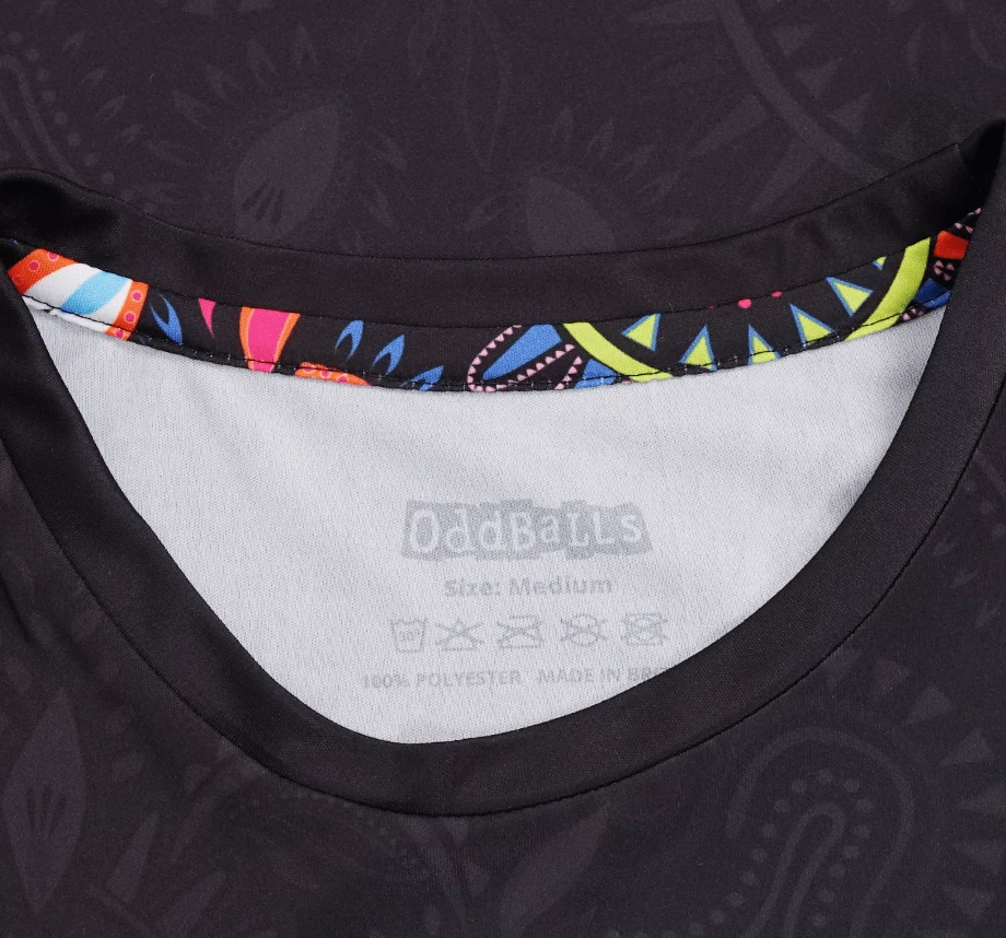 OddBalls Neon Rave Tech Fit Men's Training T-Shirt - High-Performance Sportswear 6 OddBalls Neon Rave - Tech Fit - Mens Training T-Shirt