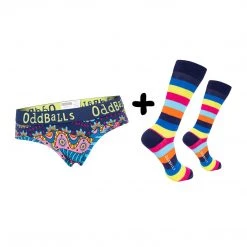 OddBalls Subscriptions Ladies Brief & Socks Monthly Subscription [G2]