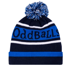 OddBalls Accessories Original | Navy | Royal | White - Bobble Hat - 5