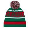 OddBalls Original | Green | White | Cherry - Bobble Hat - 16