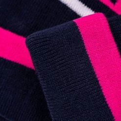OddBalls Original | Navy | Pink | White - Bobble Hat - 2